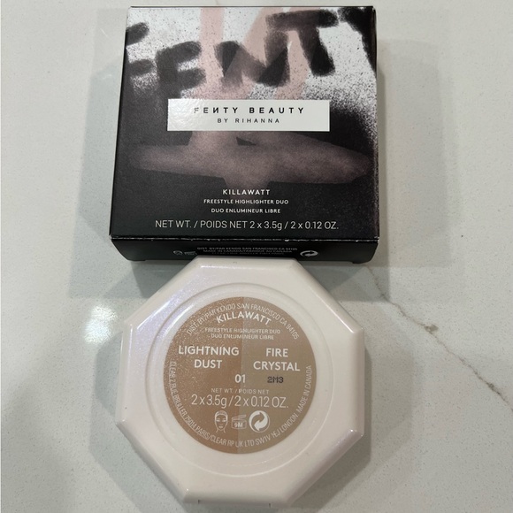 Fenty Beauty Highlighter Duo - Lightning Dust/Fire Crystal - Picture 4 of 6